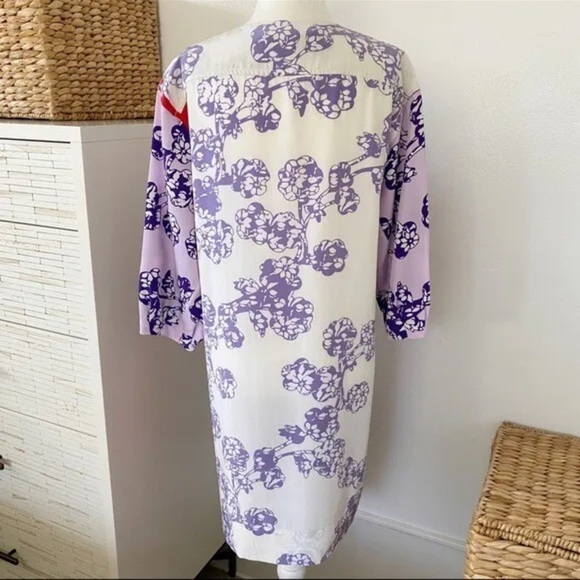 Diane Von Furstenberg Julieta Silk Dress Size 10 - Picture 9 of 16